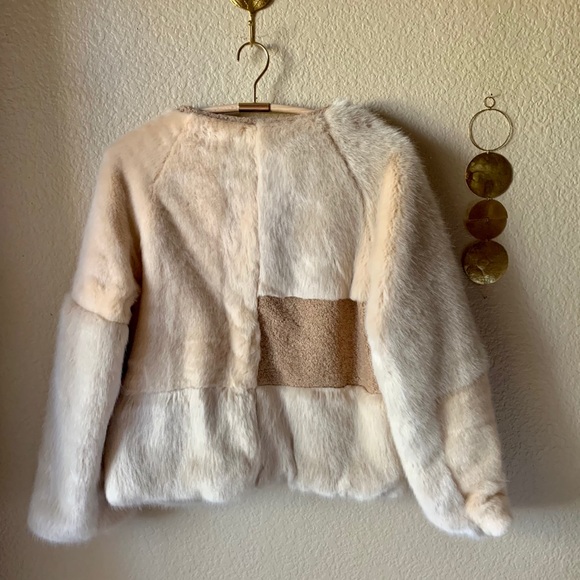 Anthropologie Korirl Faux Fur Jacket M - Picture 2 of 4